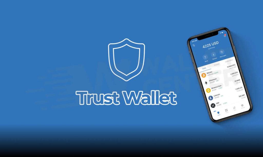 ساختن کیف پول برای بیت کوین در اپلیکیشن Trust Wallet