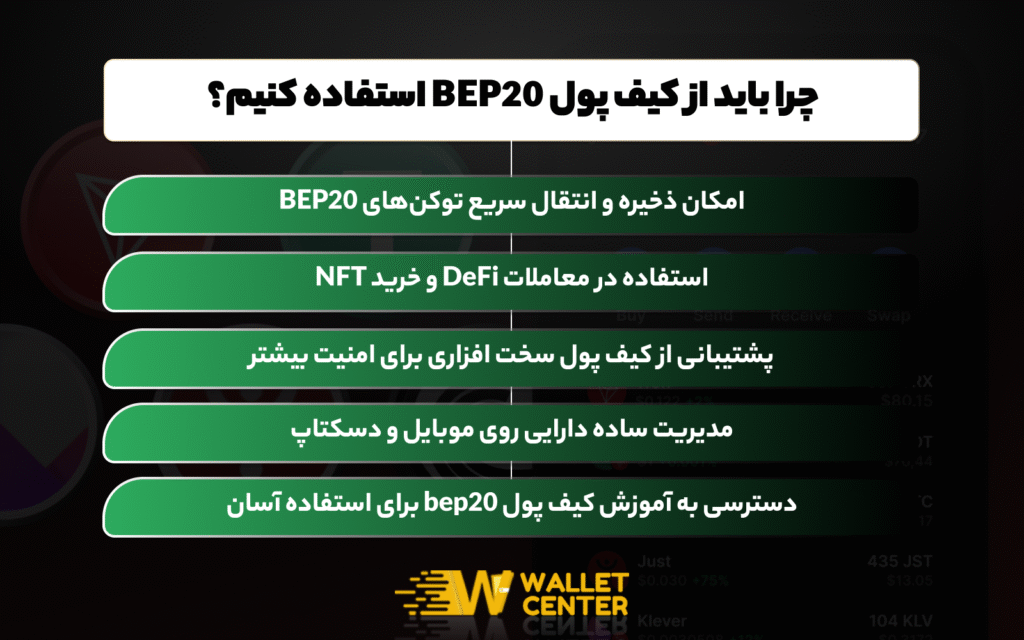 کیف پول bep20 چیست و چه نقشی در شبکه BNB Smart Chain دارد؟
