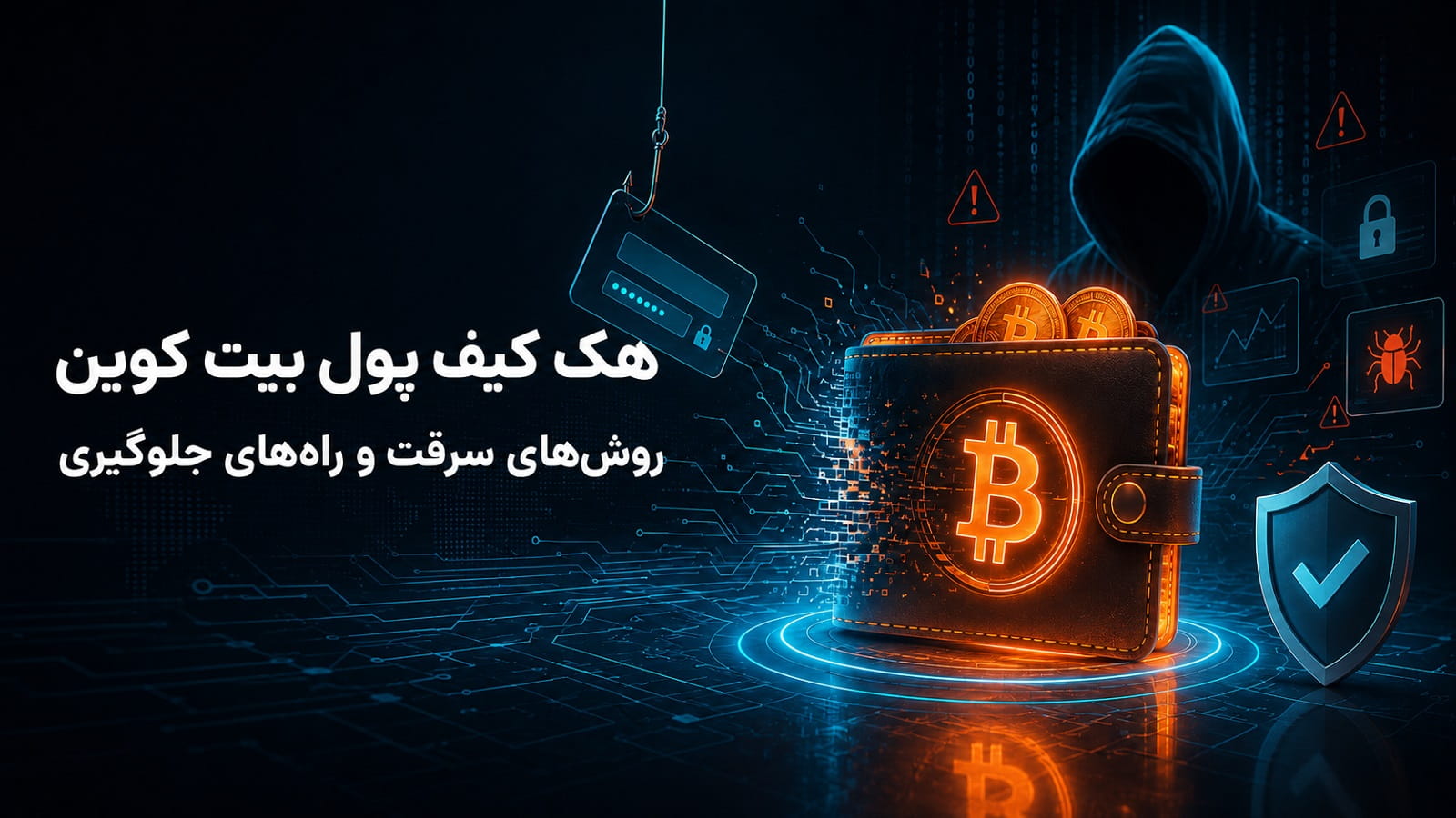 هک کیف پول بیت کوین؛ روش‌های سرقت و راه‌های جلوگیری
